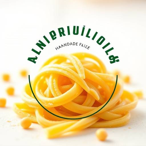 Logo of 'Apulian Delights', specializing in handmade pasta